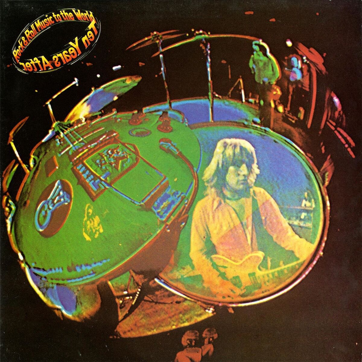 Album cover of Rock & Roll Music to the World