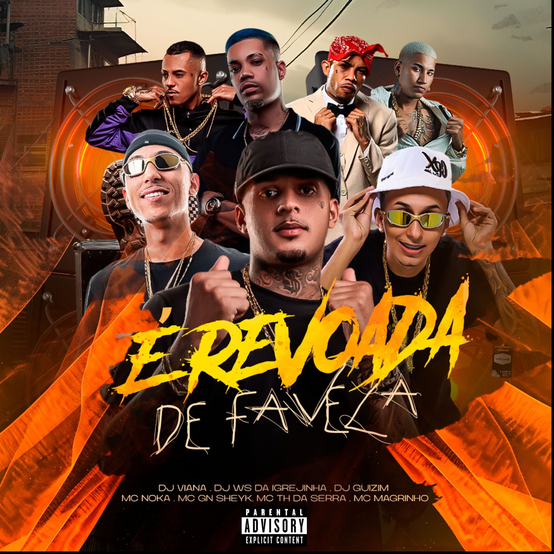 Album cover of É Revoada de Favela