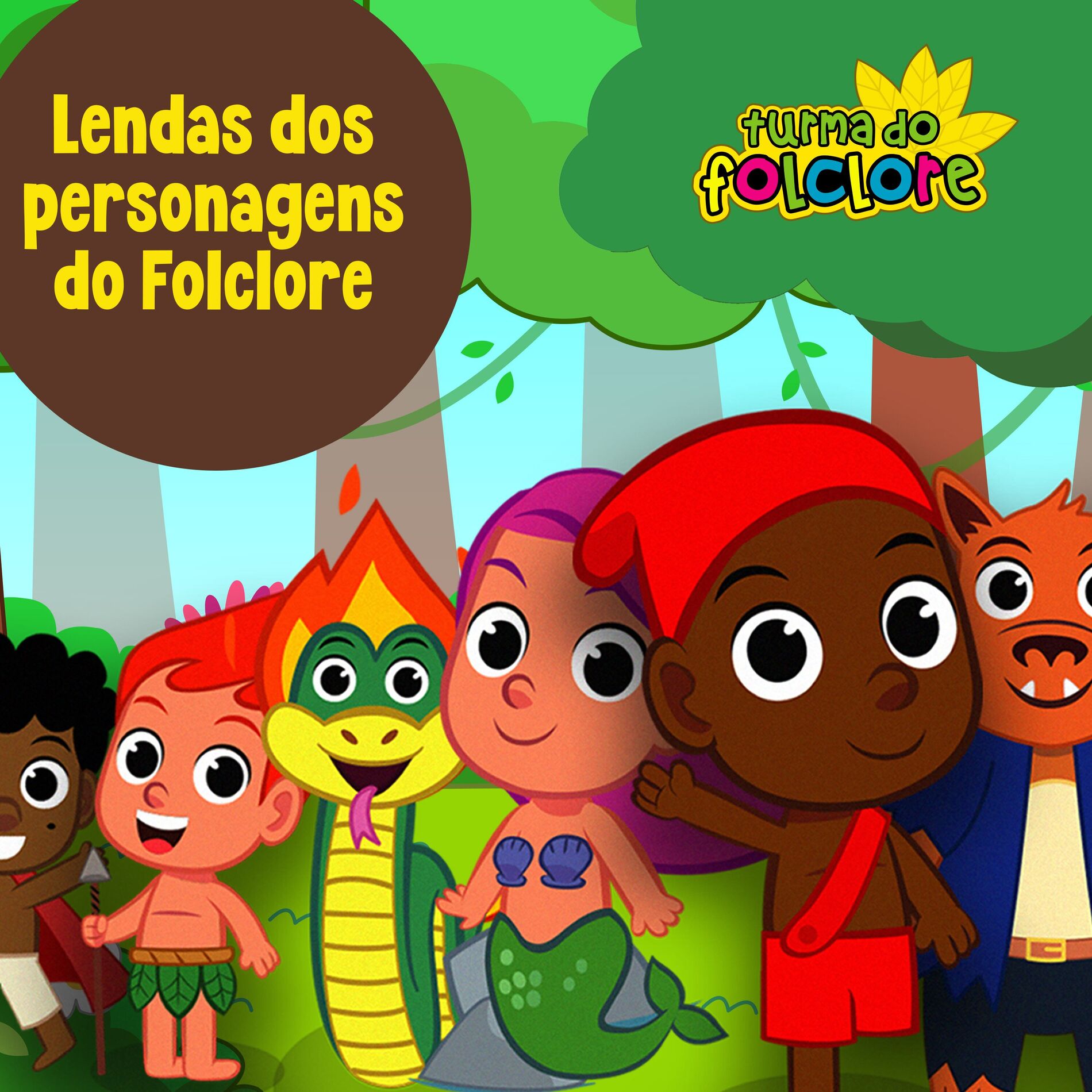 Album cover of Lendas dos Personagens do Folclore