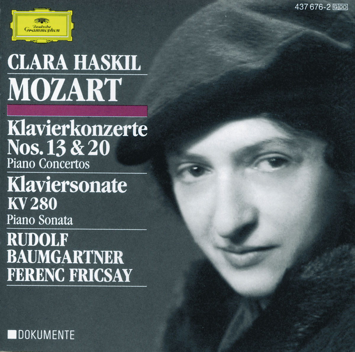 Clara Haskil - Mozart: Piano Concertos Nos.13 & 20; Piano Sonata K