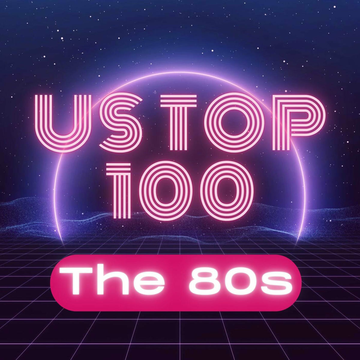 Album cover of US Top 100 - The 80s