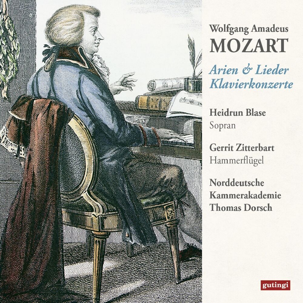 Picture of Wolfgang Amadeus Mozart: Arias, Lieder & Piano Concertos