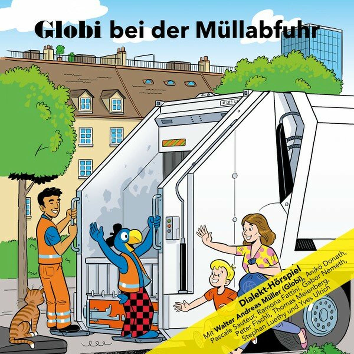 Album cover of Globi bei der Müllabfuhr
