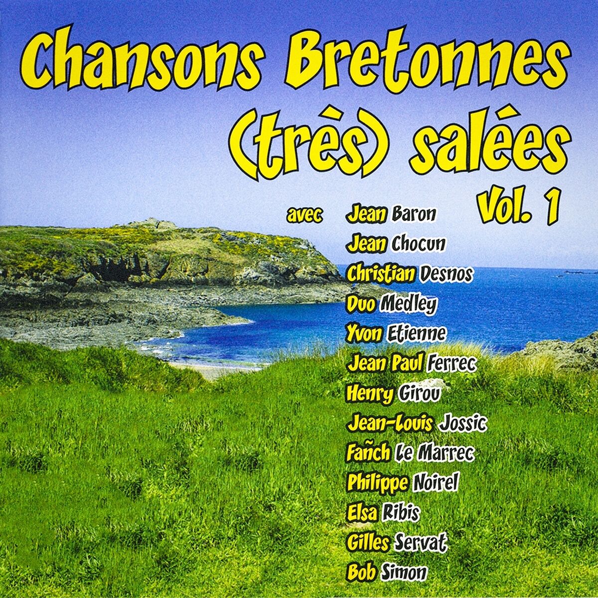 Album cover of Chansons bretonnes (très) salées, vol. 1