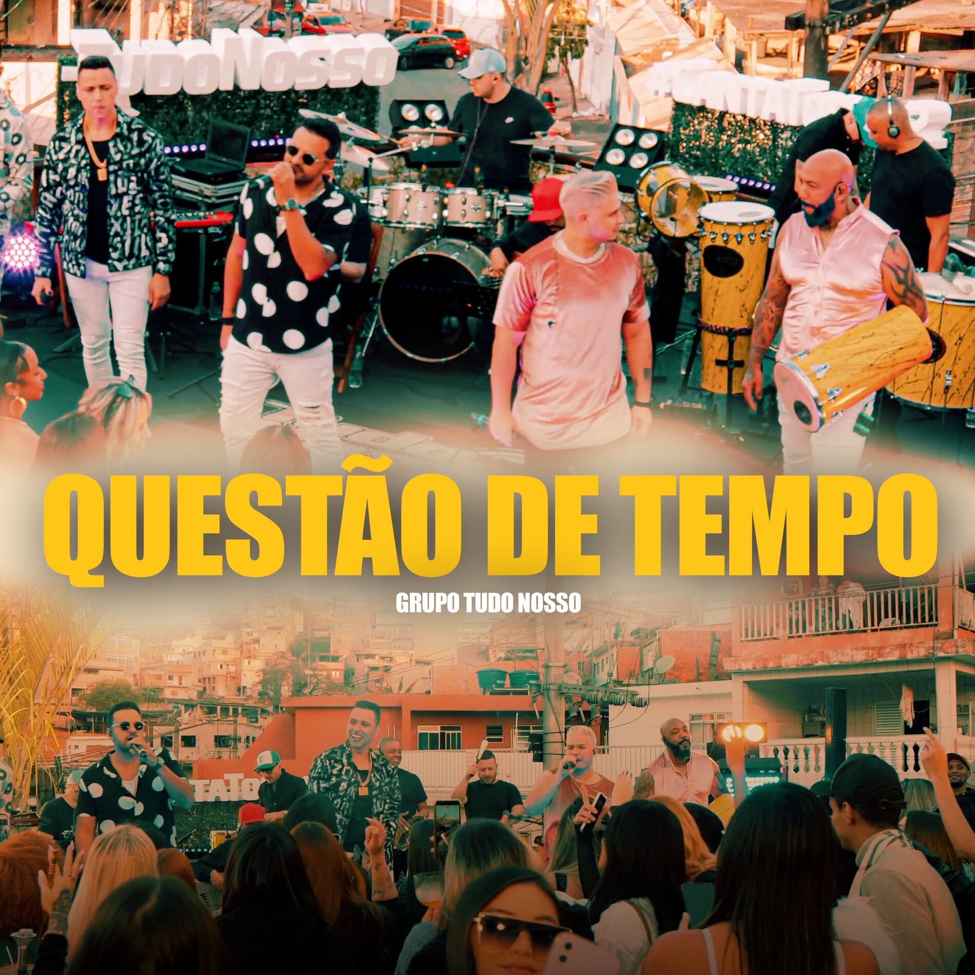 Album cover of Questão de Tempo (Ao Vivo)