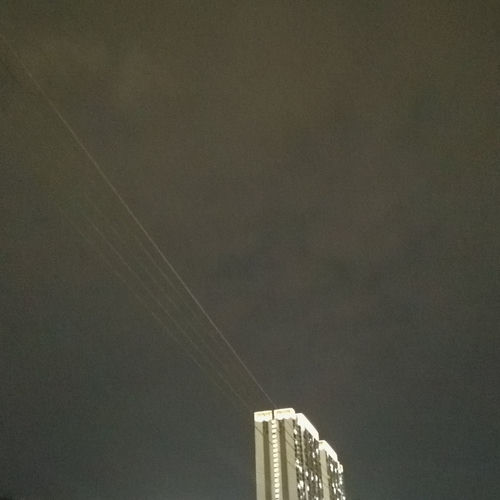 只有夜晚的城市