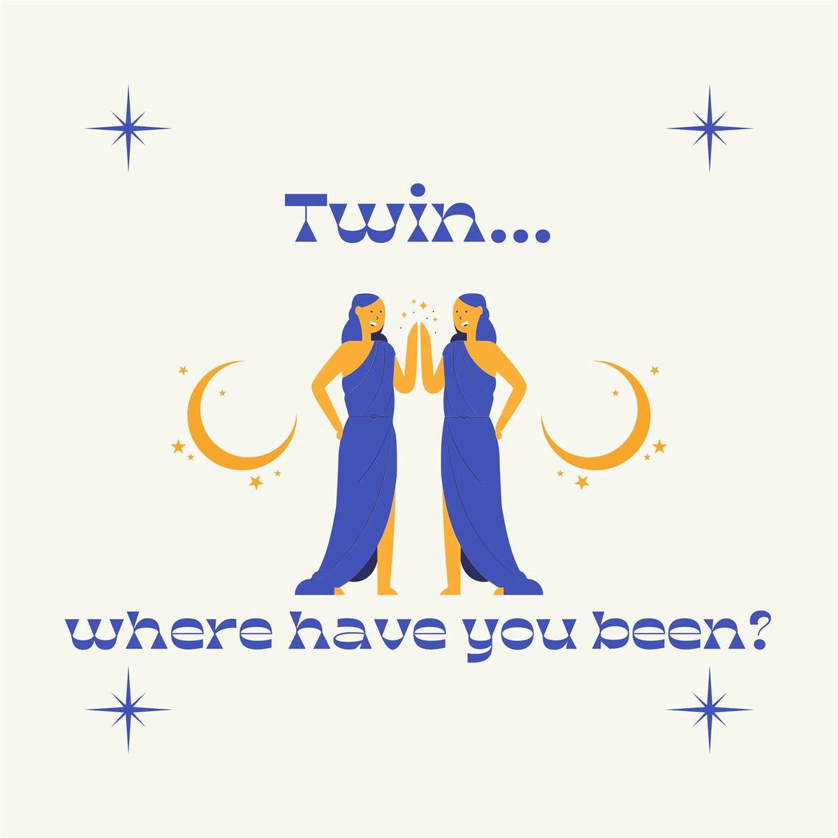 Album cover of twin... where have you been?