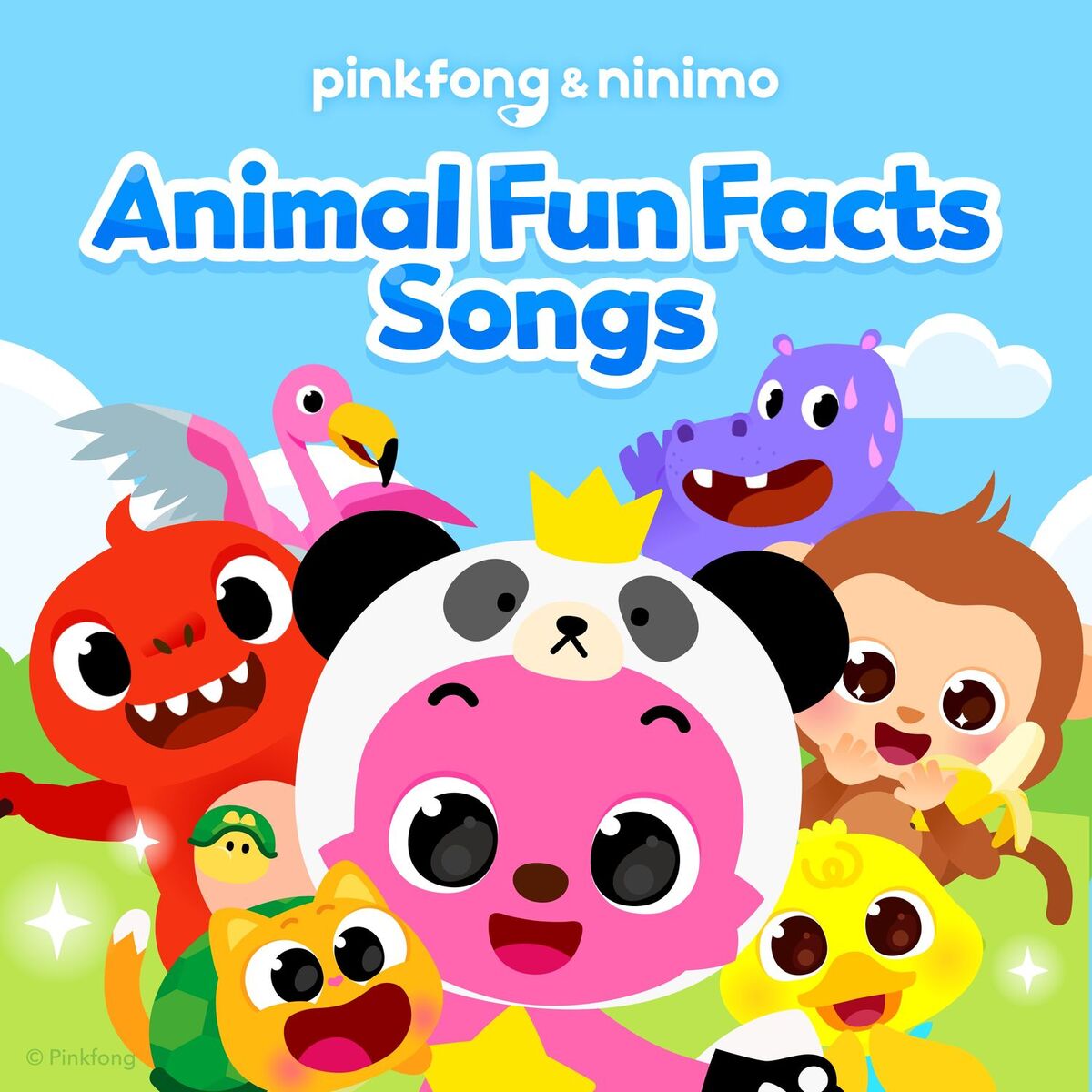 Album cover of Pinkfong & Ninimo Animal Fun Facts Songs