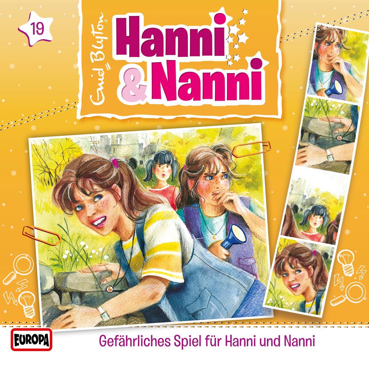 Album cover of 19 - Gefährliches Spiel für Hanni und Nanni