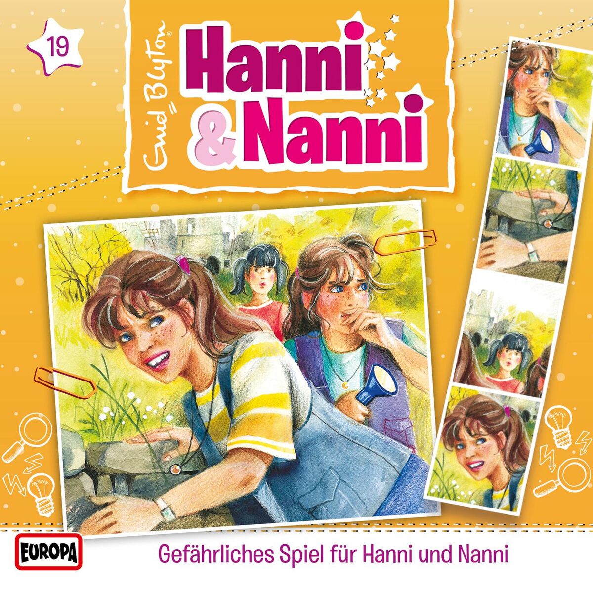Album picture of 19/Gefährliches Spiel für Hanni und Nanni