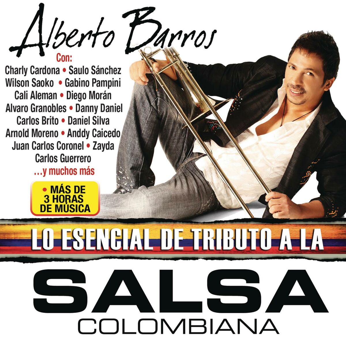 Album cover of Tributo A La Salsa Colombiana: Tributo A La Salsa Colombiana / Cali Pachanguero/ La Rebelion/ Oiga, Mire, Vea/ El Preso/ Micaela/ 