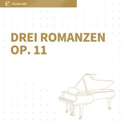Cover of Drei Romanzen op. 11