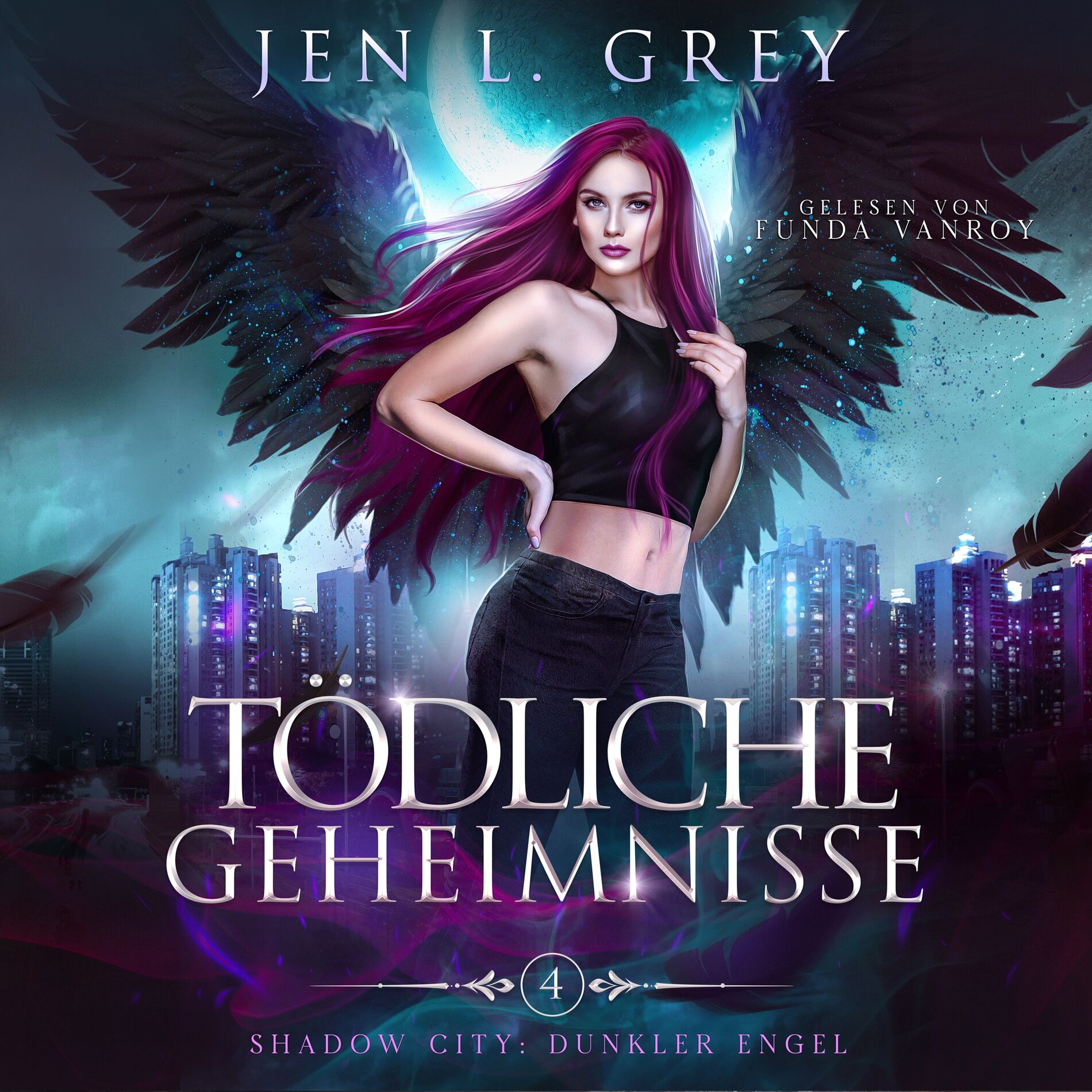 Album cover of Tödliche Geheimnisse -Shadow City: Dunkler Engel 4 - Dark Fantasy Hörbuch