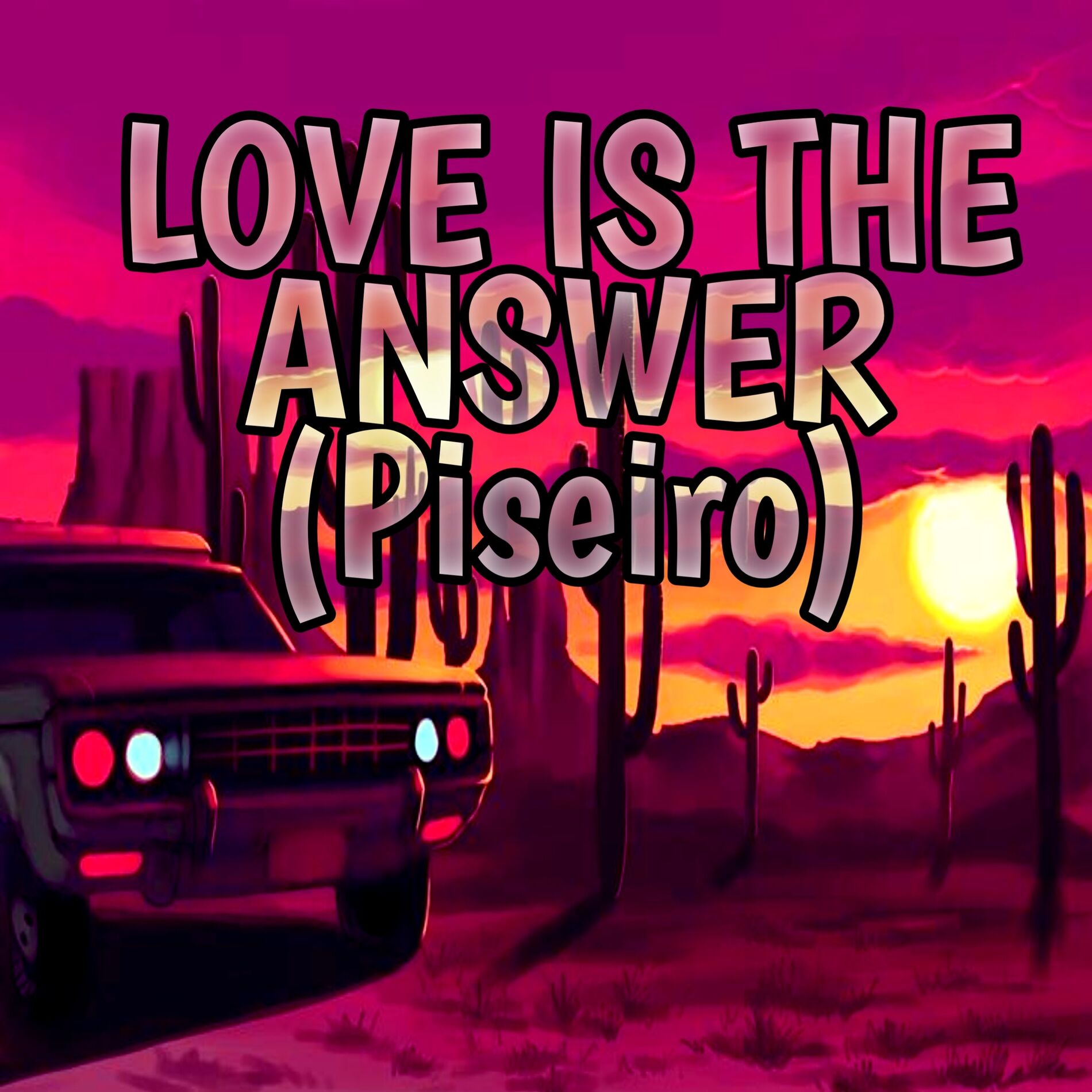 Album cover of PISEIRO LOVE IS THE ANSWER