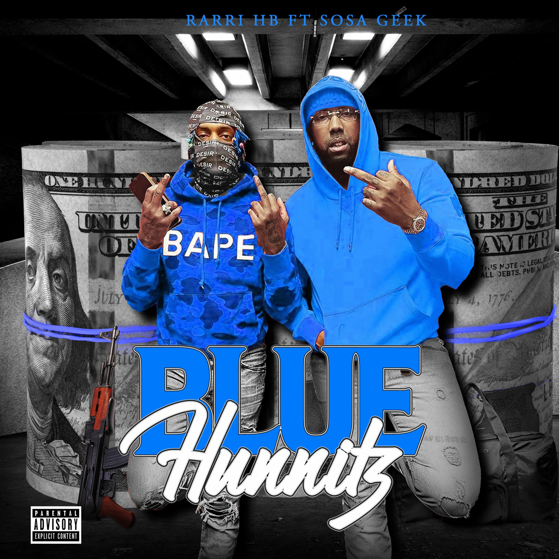 Album cover of BLUE HUNNITZ