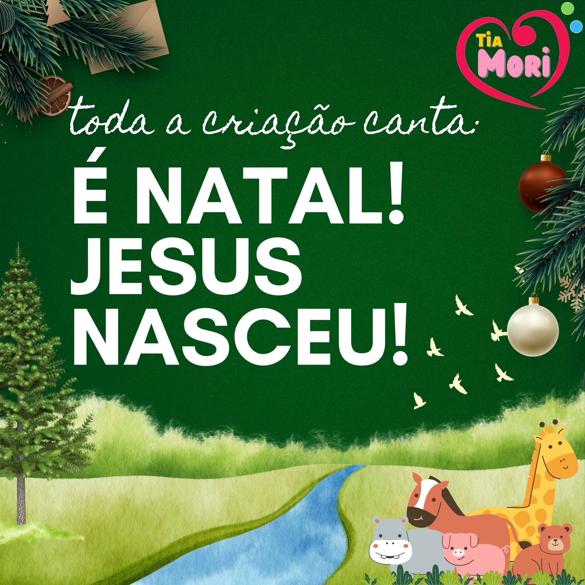 Album cover of Toda a Criação Canta: É Natal! Jesus Nasceu!