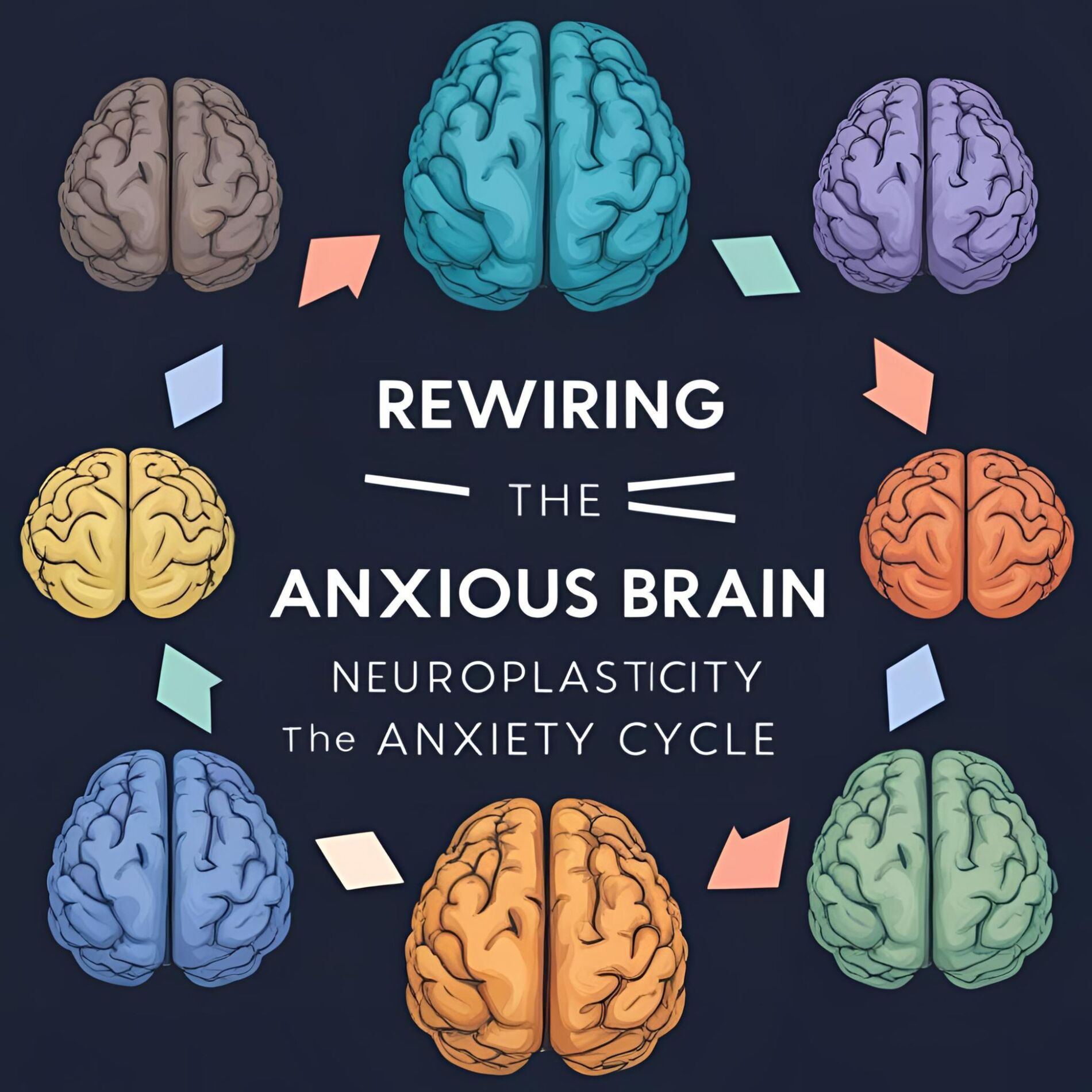 Album cover of Rewiring the Anxious Brain Neuroplasticity and the Anxiety Cycle