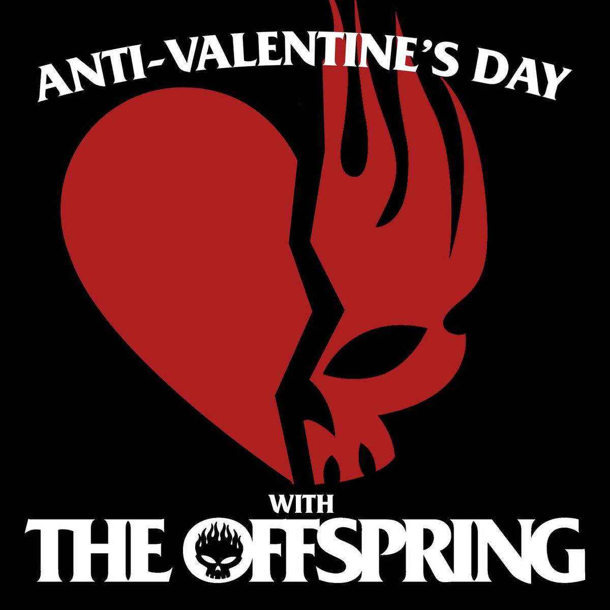 Album cover of Anti-Valentine’s Day with The Offspring