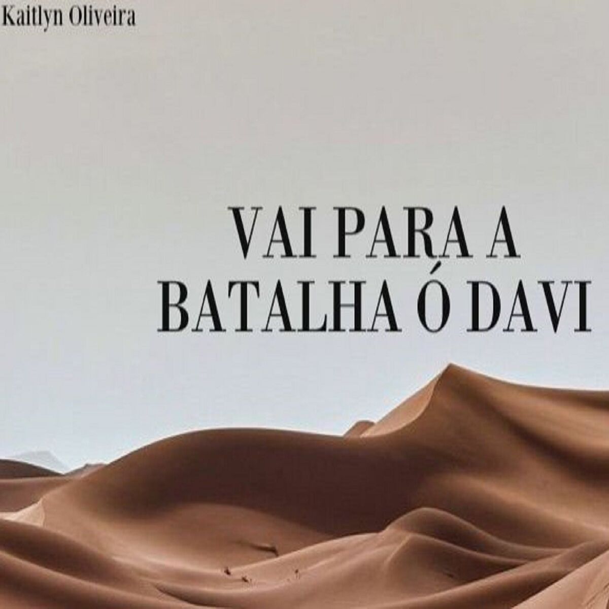 Album cover of Vai Para A Batalha ó Davi