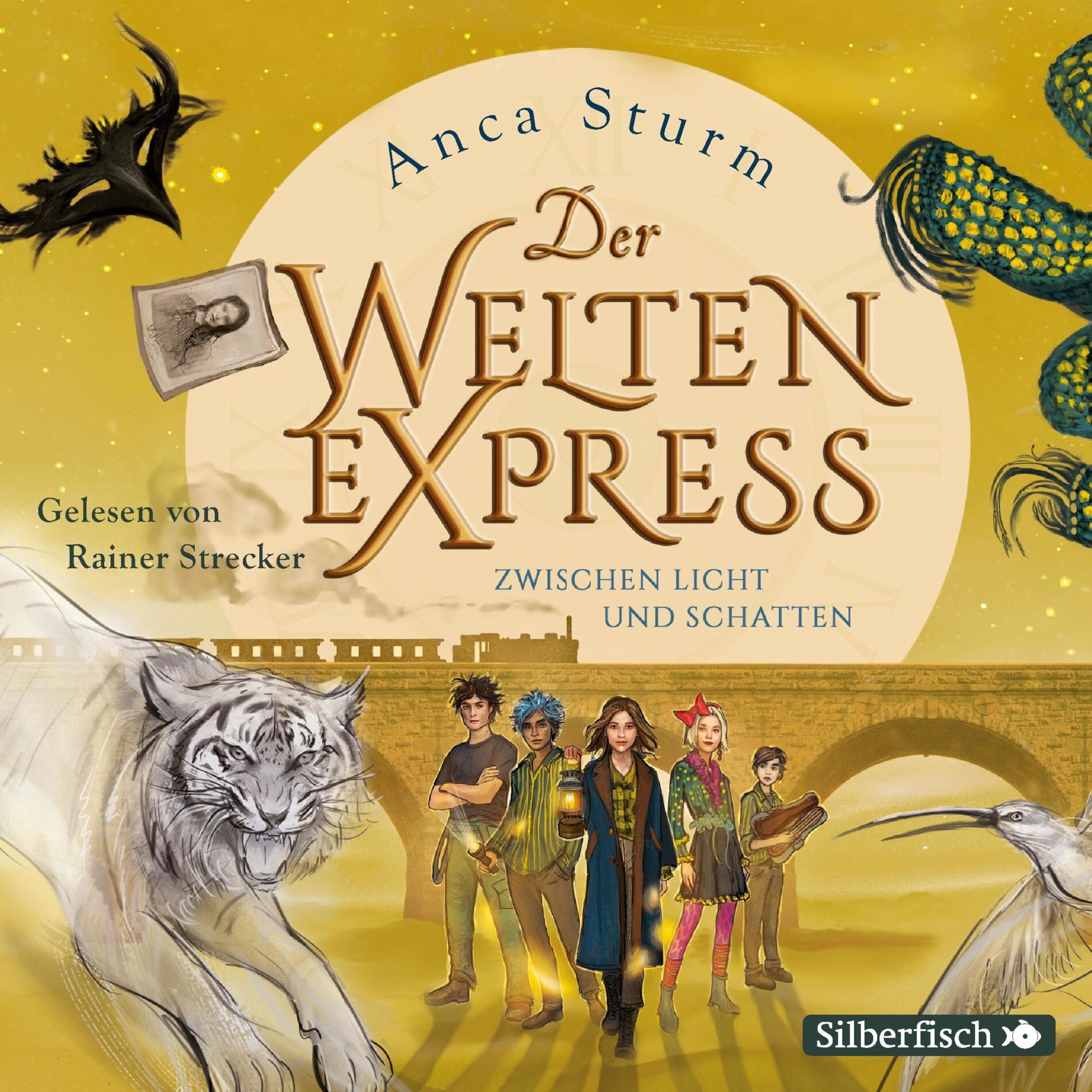 Album cover of Der Welten-Express - Zwischen Licht und Schatten (Der Welten-Express 2)