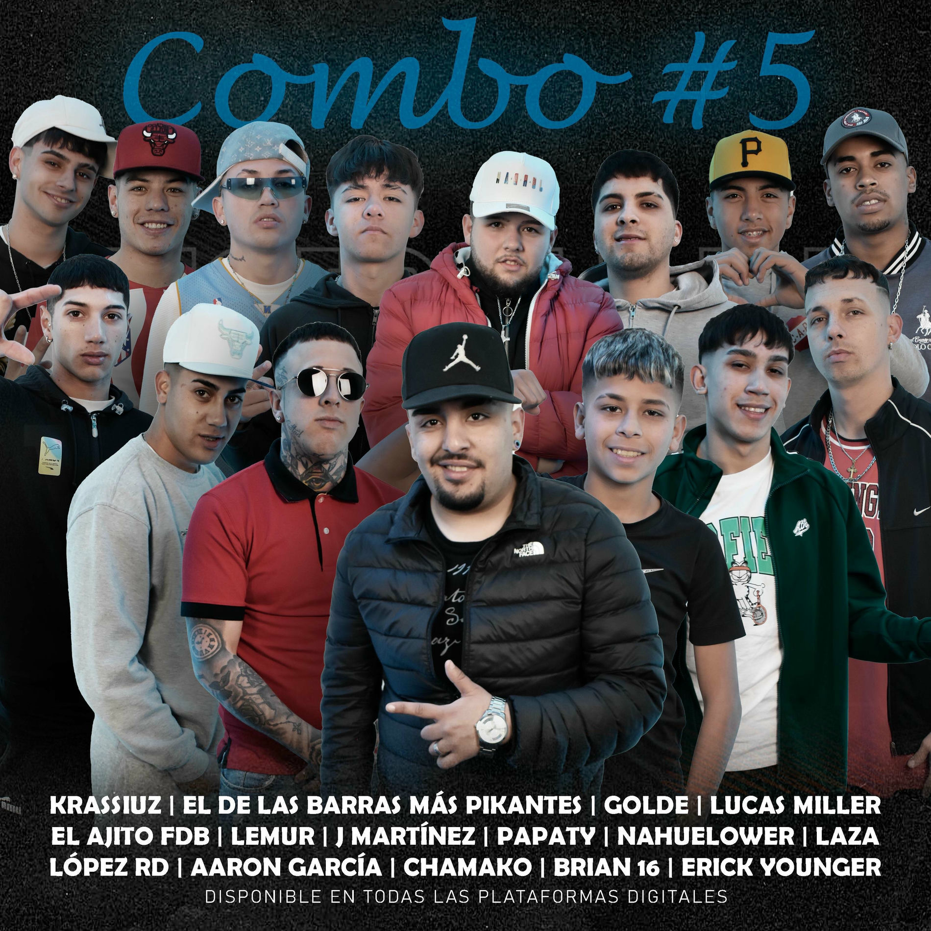 Album cover of Visionary Combo #5 (feat. Krassiuz, El de las barras mas Pikantes, Golde, El Ajito FDB, Lucas Miller, Lemur, J Martínez, Papaty, N