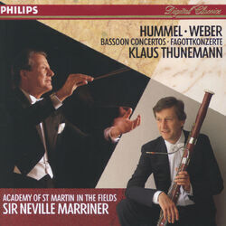 Cover of Hummel / Weber: Bassoon Concertos