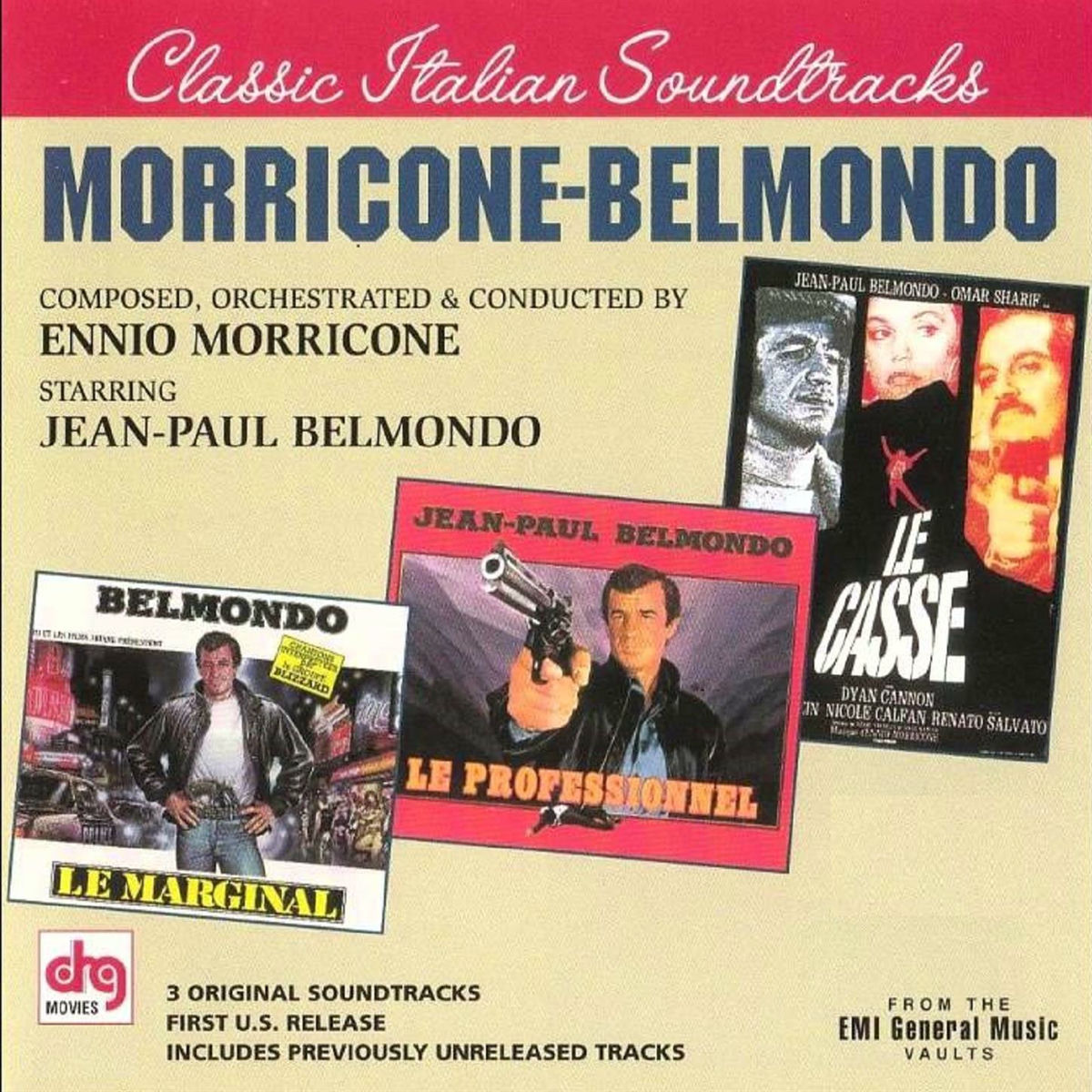 Album cover of Belmondo - Music By Ennio Morricone