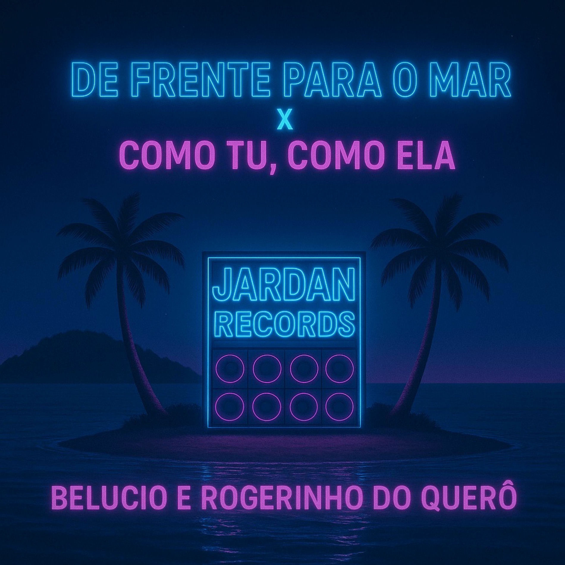Album cover of De Frente Para O Mar x Como Tu, Como Ela (feat. Dj Rogerinho do Quero)