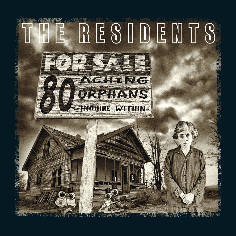 Picture of 80 Aching Orphans: 45 Years Of The Residents 4cd Hardback Book Anthology Set