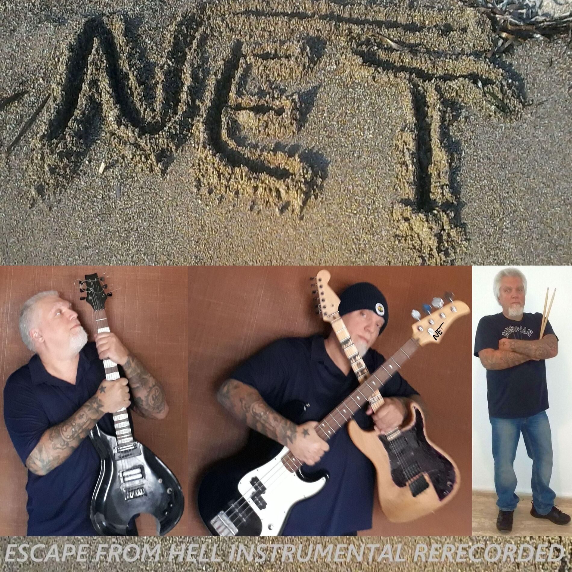 Album cover of Escape From Hell Album Guitar Solos (Rerecorded 21)