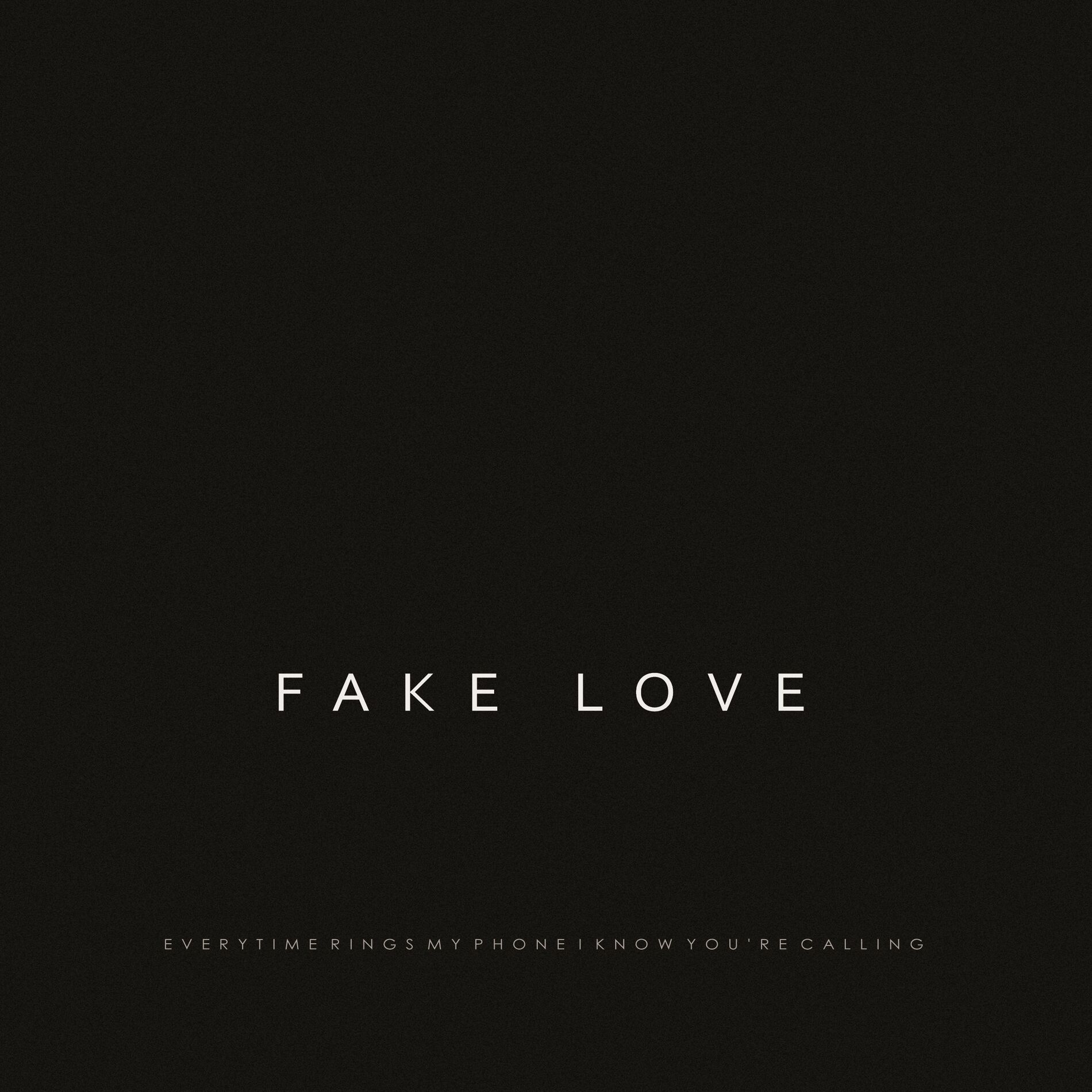 Album cover of Fake Love
