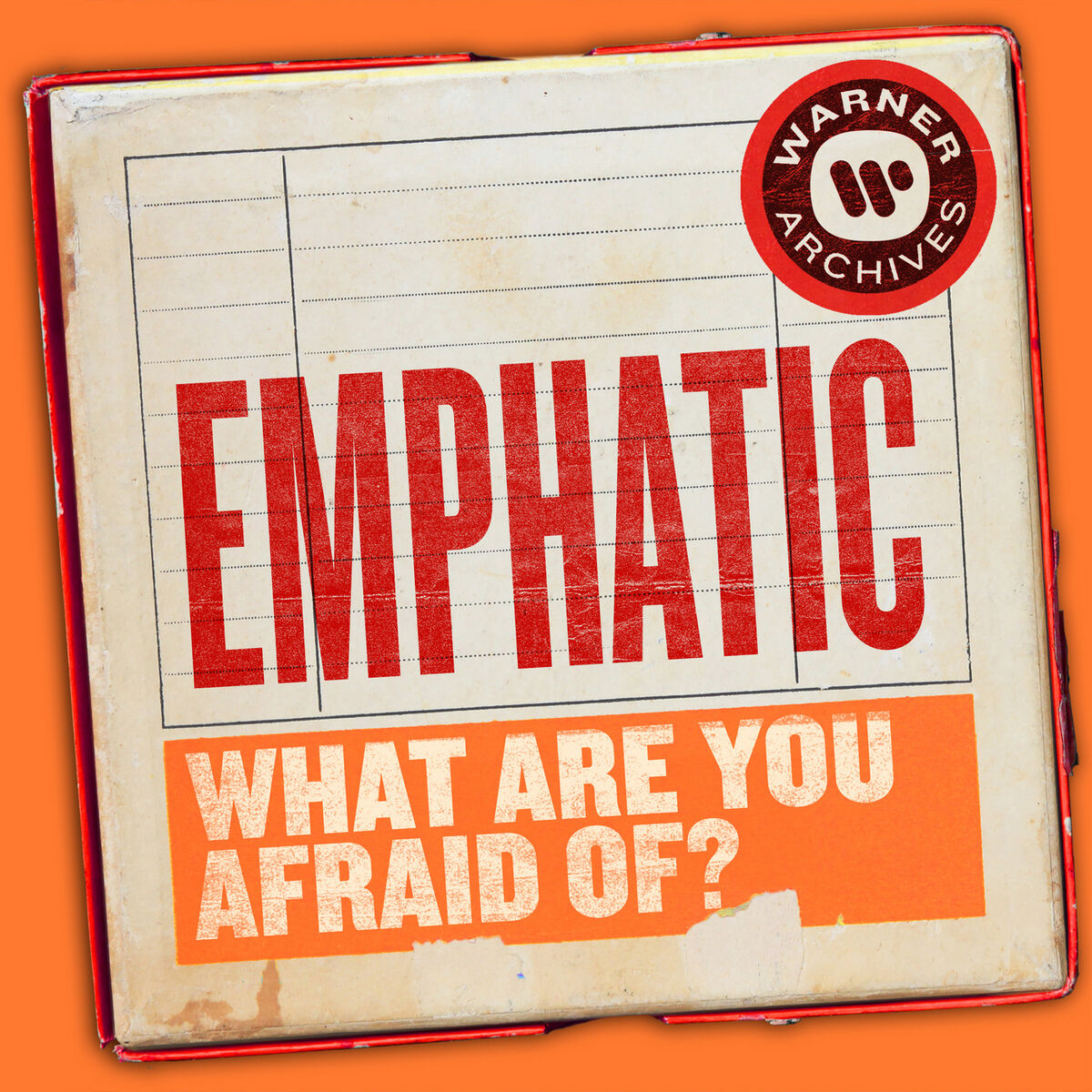 Album cover of What Are You Afraid Of?