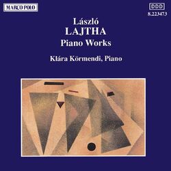 Cover of Lajtha: Piano Works
