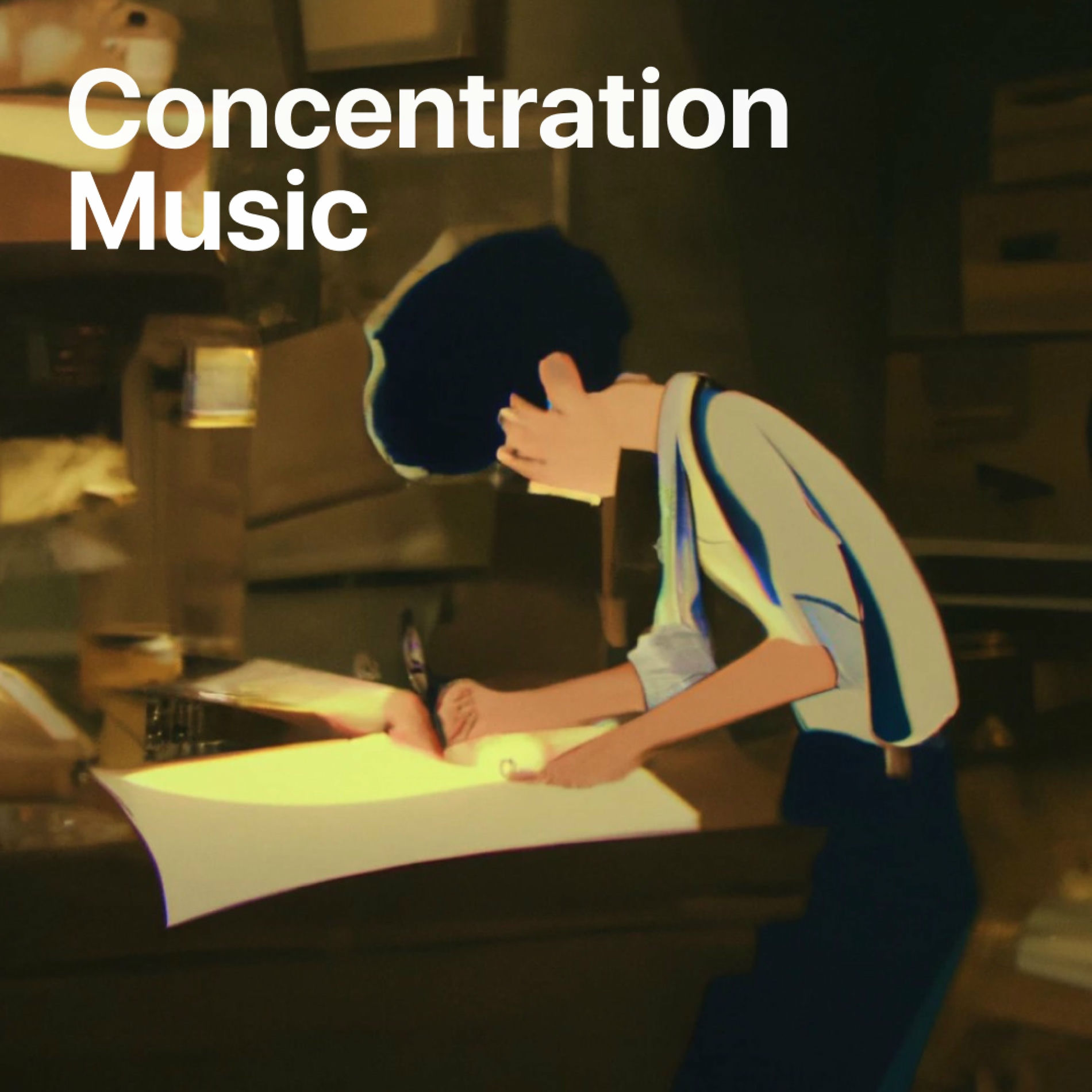 Album cover of Concentration Music (Music For Studying, Concentration and Memory)