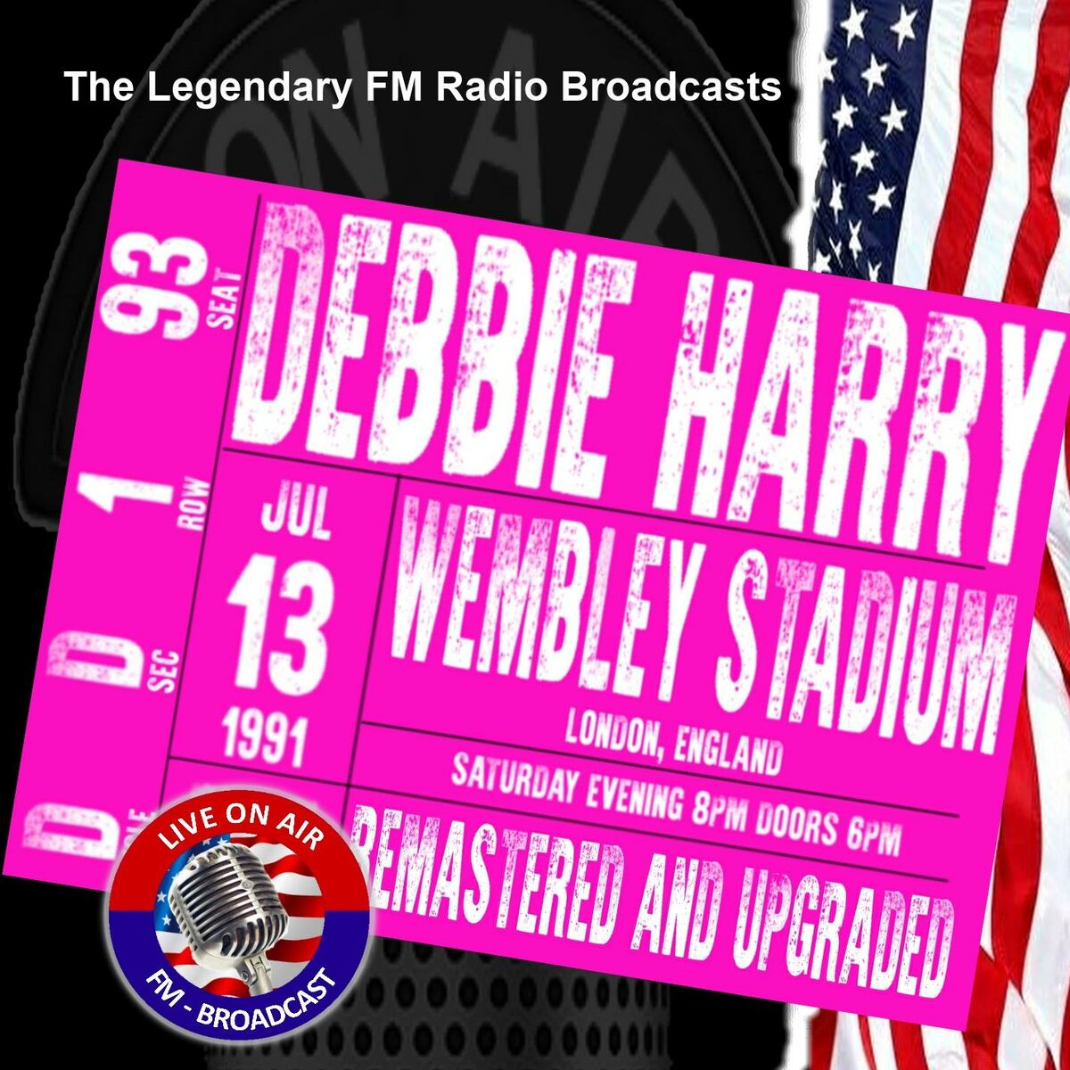 Album cover of Legendary FM Broadcasts - Wembley Stadium, London 13th July 1991