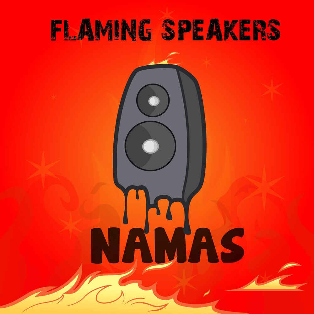 Picture of Flaming Speakers