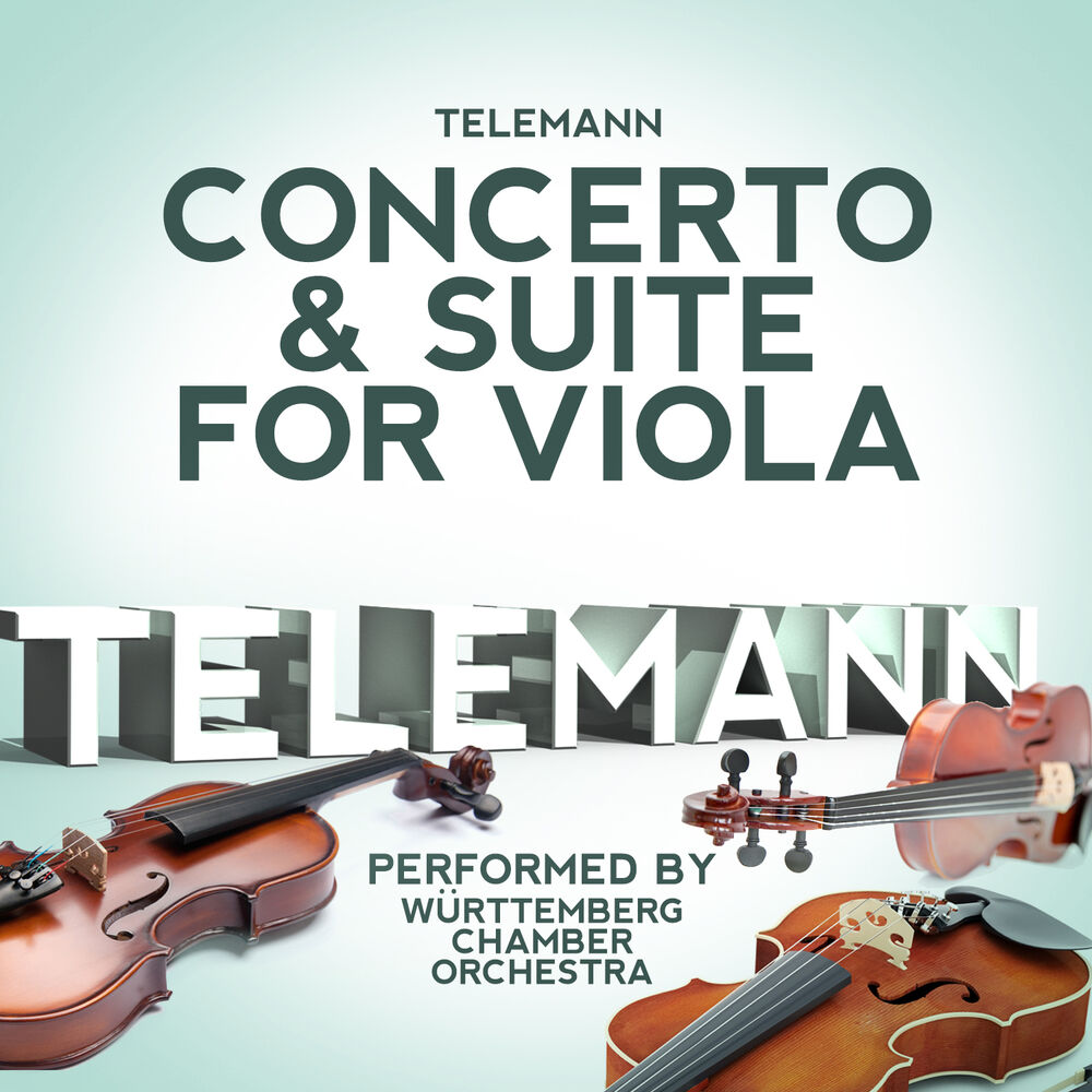 Picture of Telemann: Concerto & Suite for Viola Performed by Württemberg Chamber Orchestra