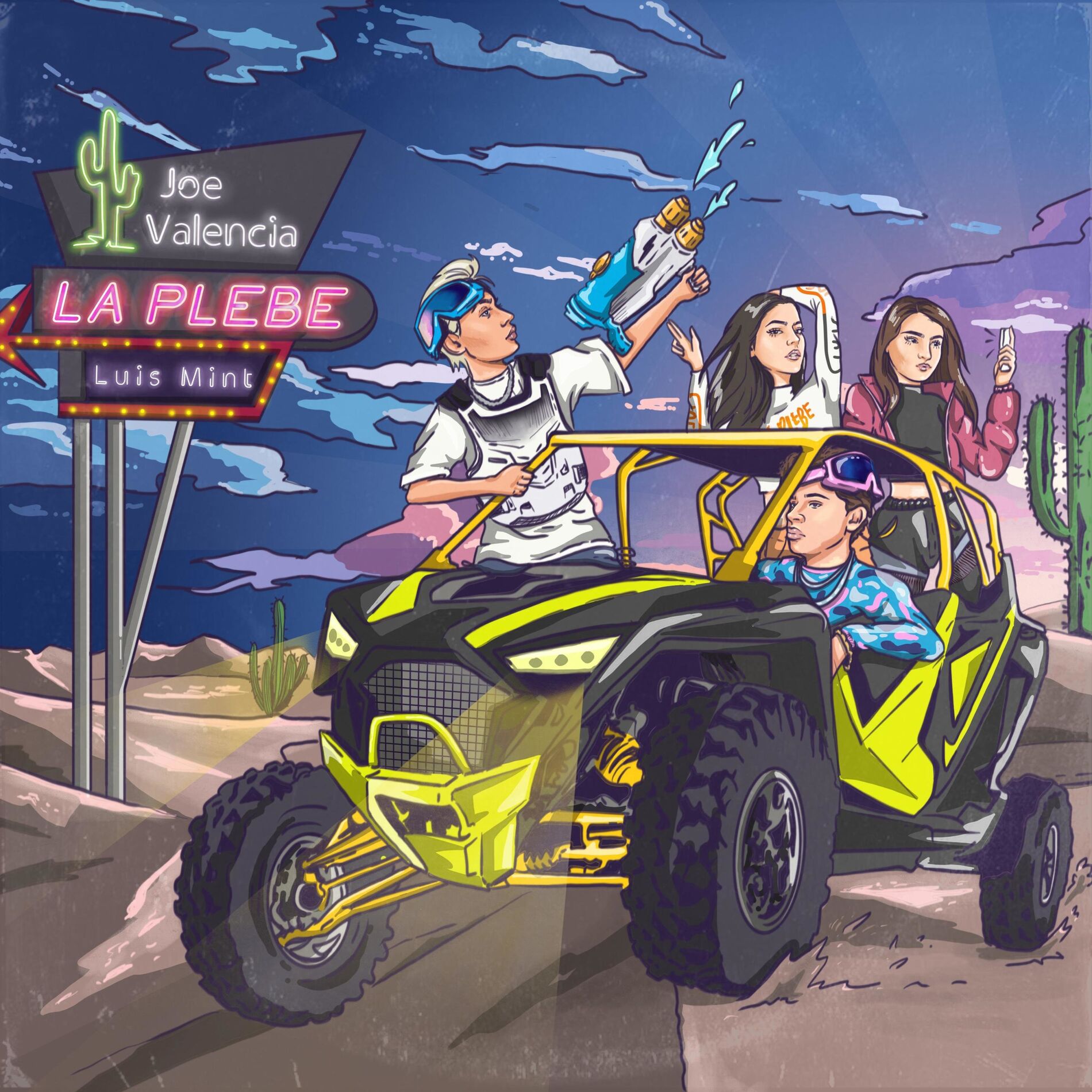 Album cover of LA PLEBE (feat. Luis Mint)