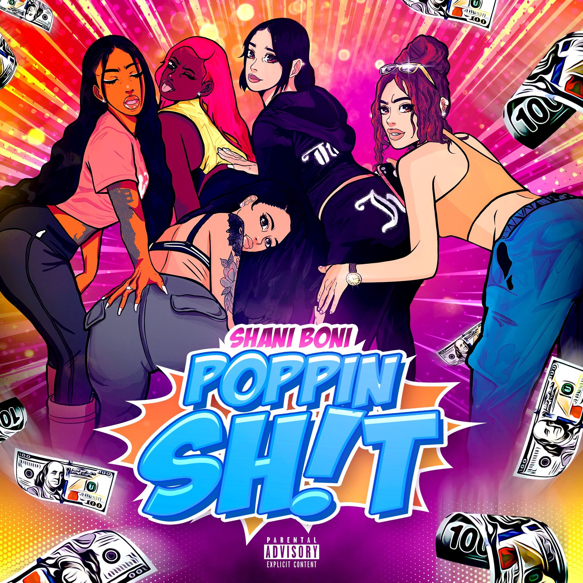 Album cover of Poppin Shit