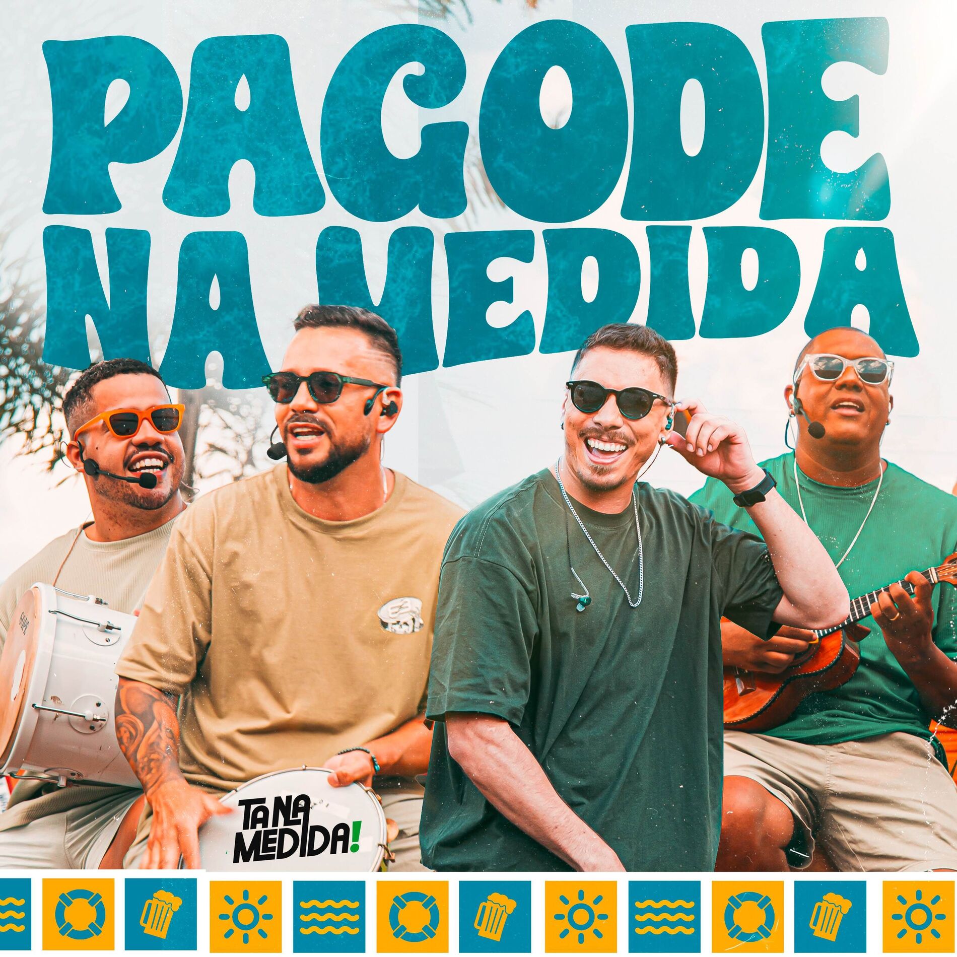 Album cover of Pagode Na Medida (Ao Vivo)