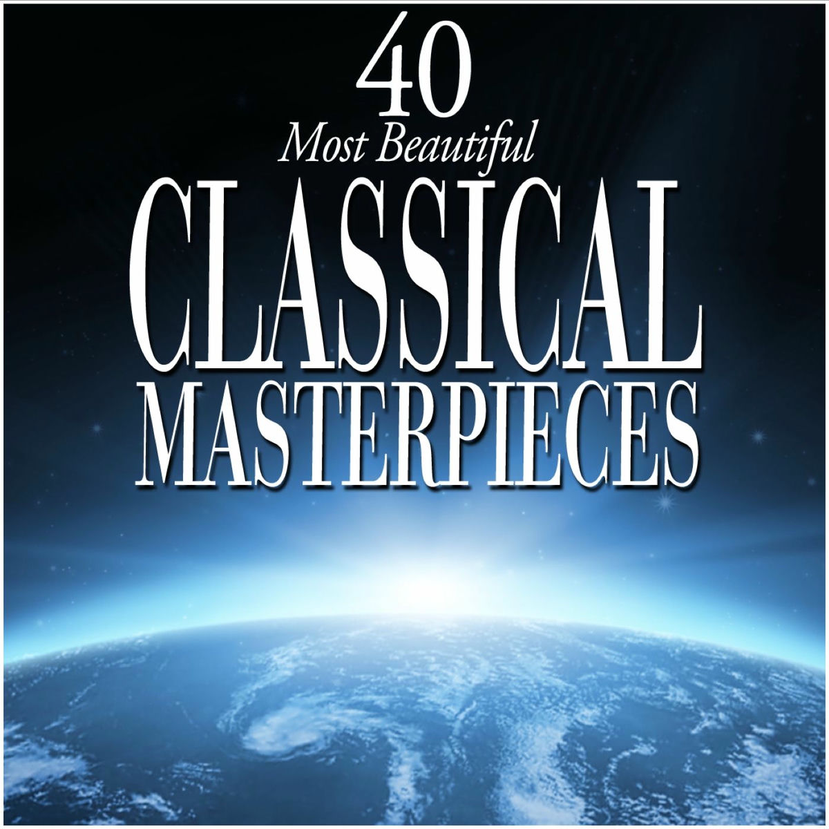 Album cover of 40 Most Beautiful Classical Masterpieces