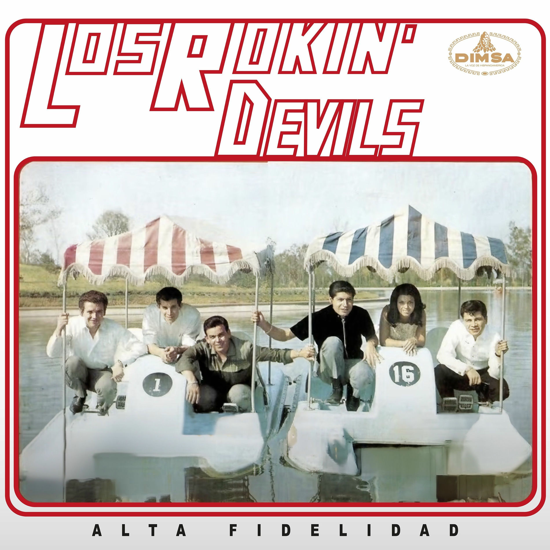 Album cover of Los Rockin' Devils