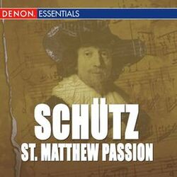 Cover of Schutz: St. Matthew Passion