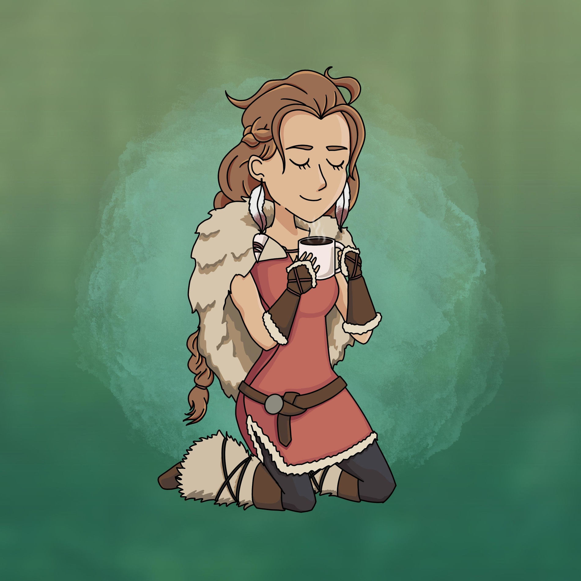 Album cover of My Quiet Forest Home (Octopath Traveler)