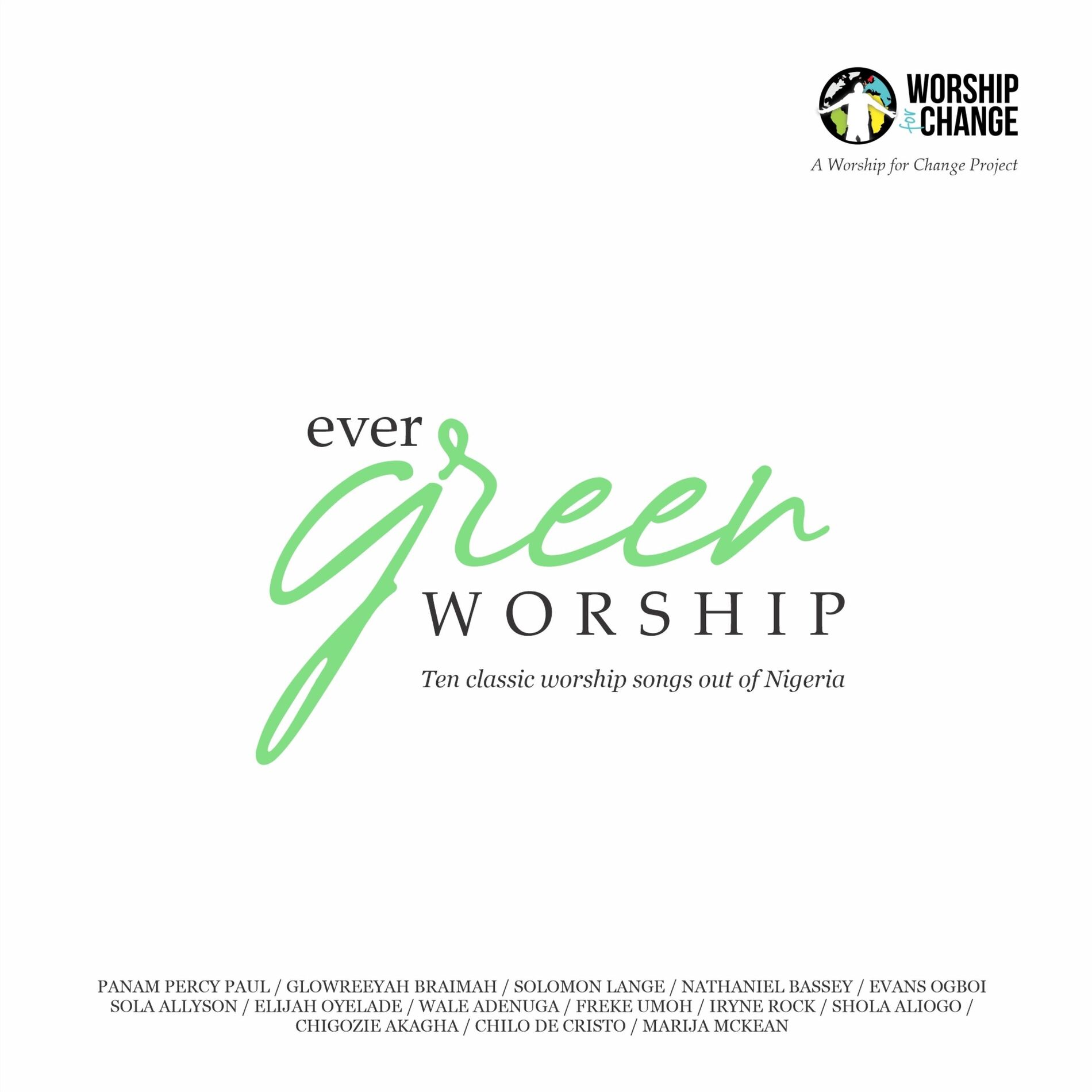 Album cover of Evergreen Worship