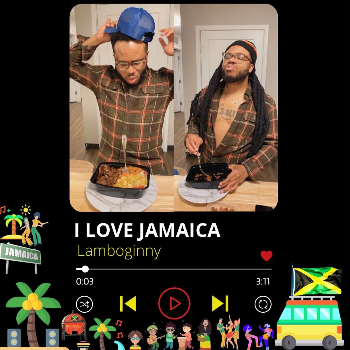 Album cover of I Love Jamaica