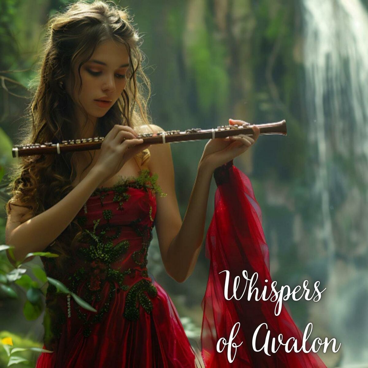 Album cover of Whispers of Avalon: Ethereal Celtic Flute Music