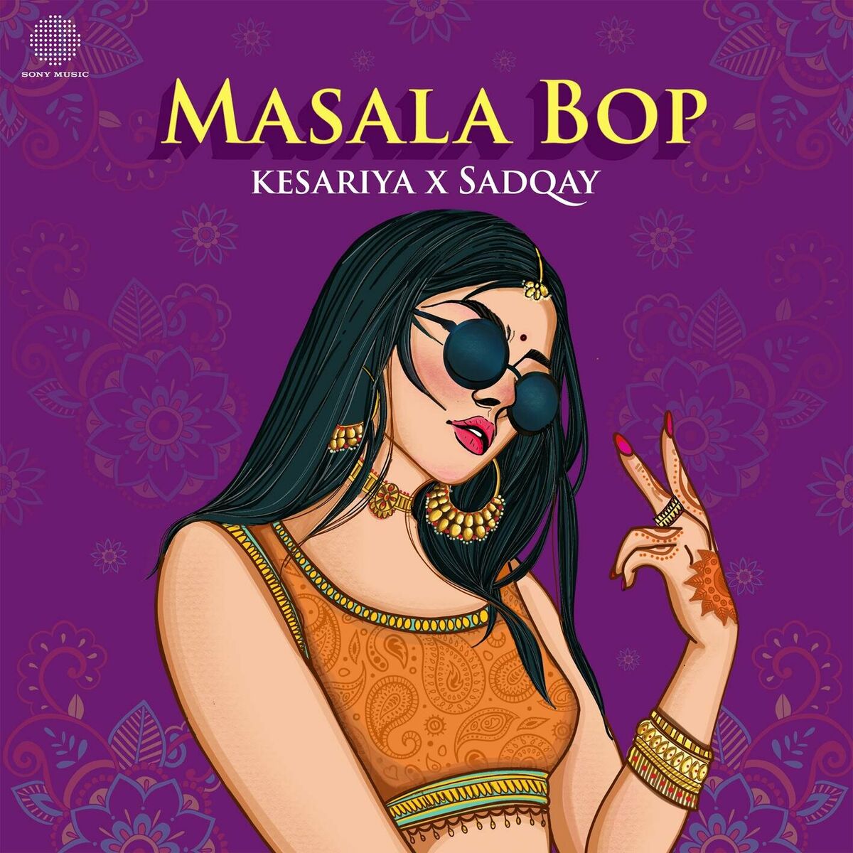 Album cover of Masala Bop (Kesariya x Sadqay)