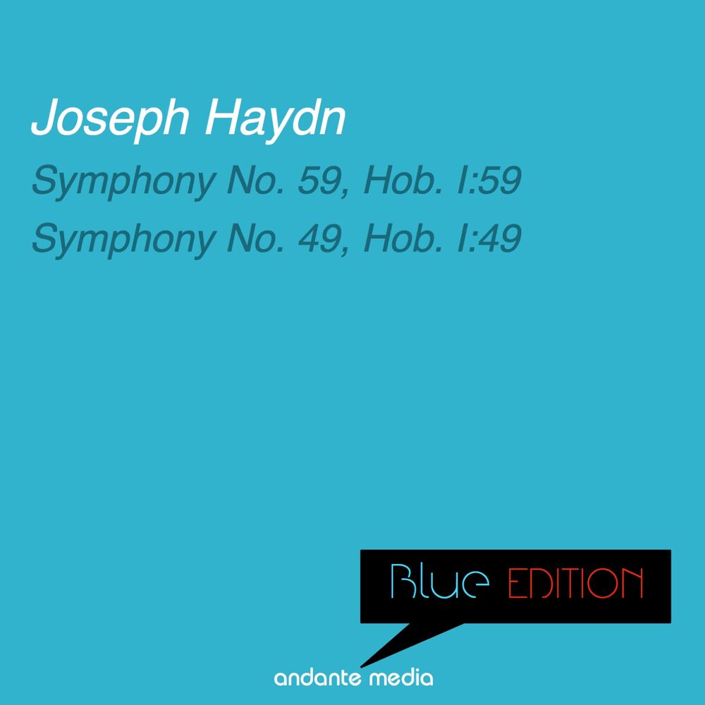 Picture of Blue Edition - Haydn: Symphonies Nos. 59 & 49