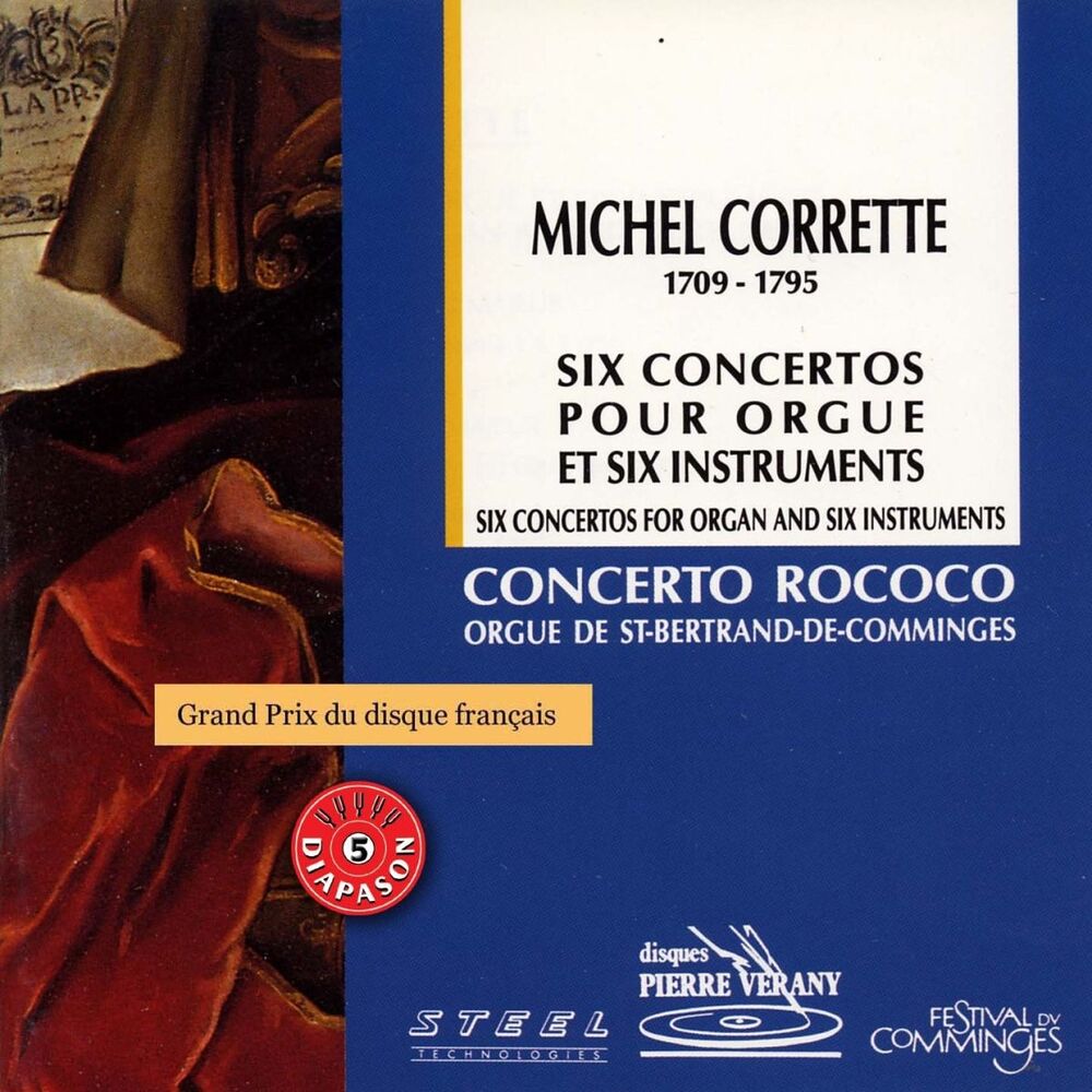 Picture of Corrette : 6 concertos pour orgue & 6 instruments